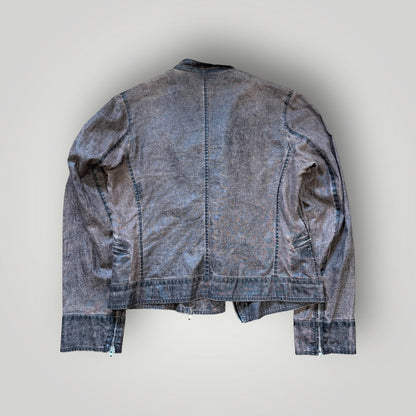 SS/02 C.P. Company Donna Asymmetrical Lino-Flax Lightweight Jacket M