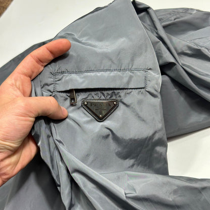 Prada Milano 2014 Metallic Grey Windbreaker - IT50 (M)