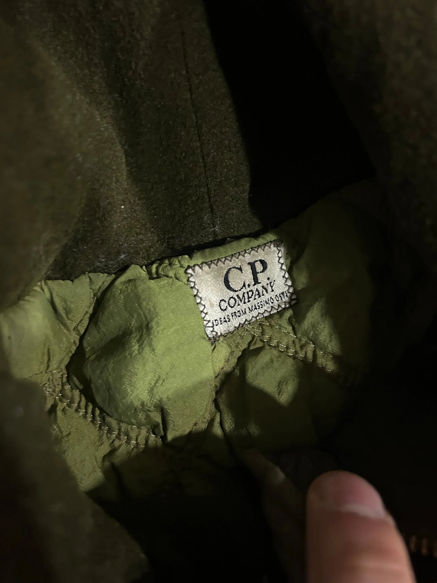 C.P. Company AW/1988 Down Peak Hood Jacket L/XL