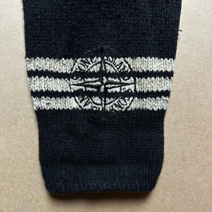 A/W1997 Compass Embroidered Wool Knitted Jumper