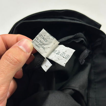 Miu Miu 1999 Modular Hip Pocket Co-nylon Carpenter Trousers - M/L | Default Title, Black