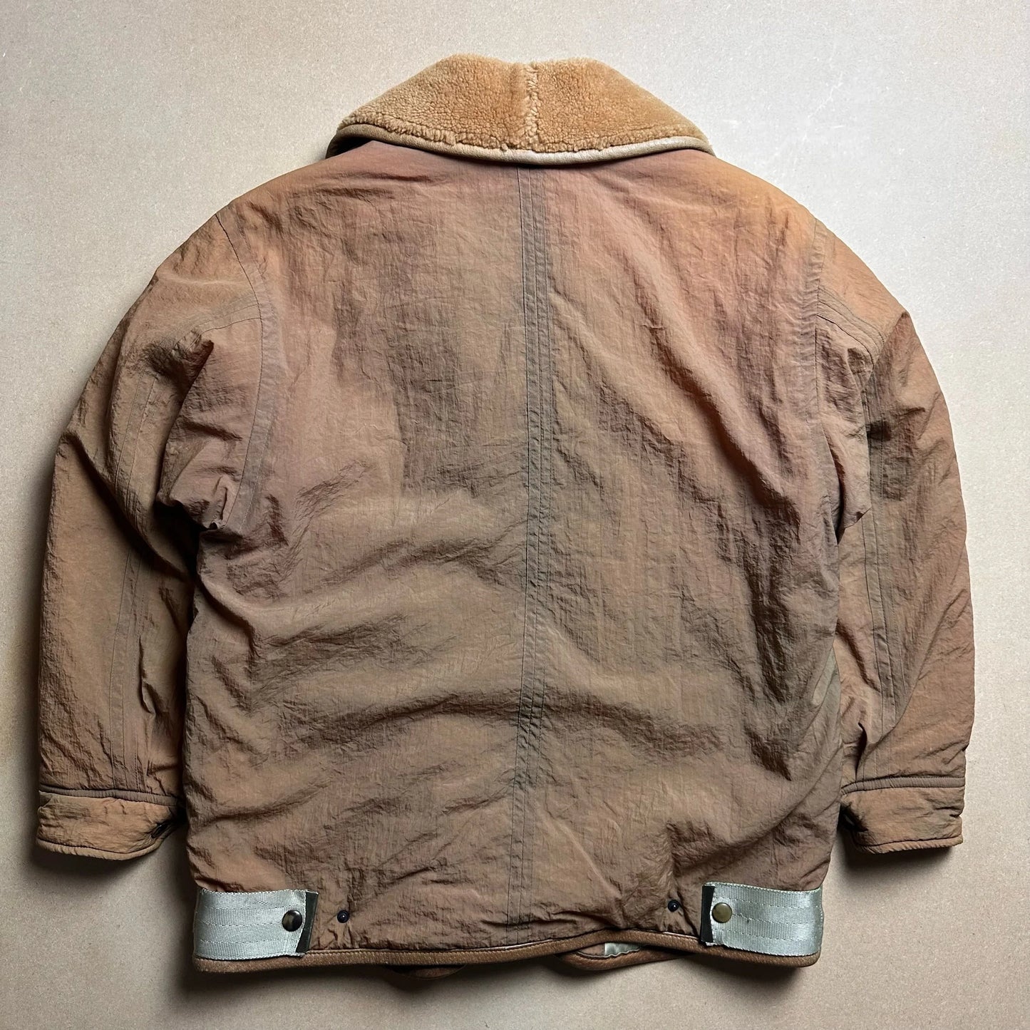 A/W 1983 C.P. COMPANY Japanese Nylon Shearling Collar Field Jacket