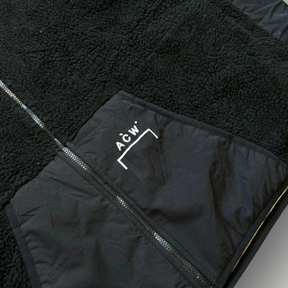 A Cold Wall Deep Pile Zip Up Hooded Fleece L/XL