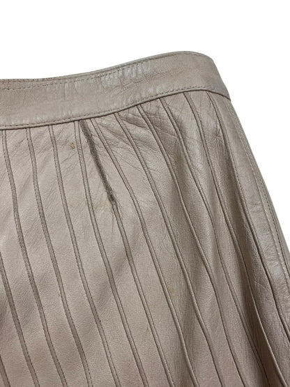 Gucci F/W 1999 leather pinstripe trousers Tom Ford era