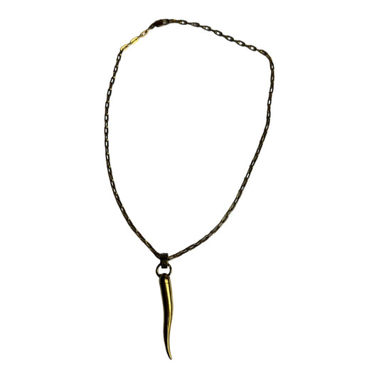 Dolce & Gabbana Gold Chilli Necklace