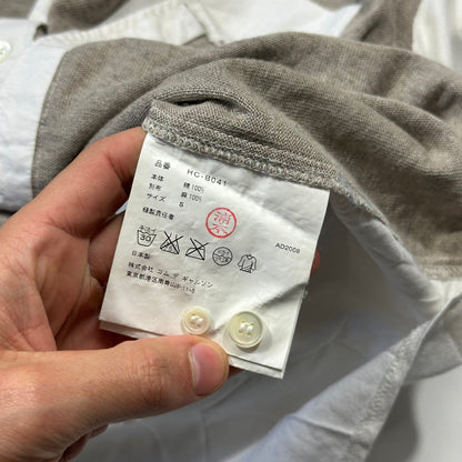 Comme Des Garçons Homme 2008 Linen Panelled Shirt - S/M