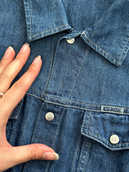 Diesel Fitted Denim Shirt - S