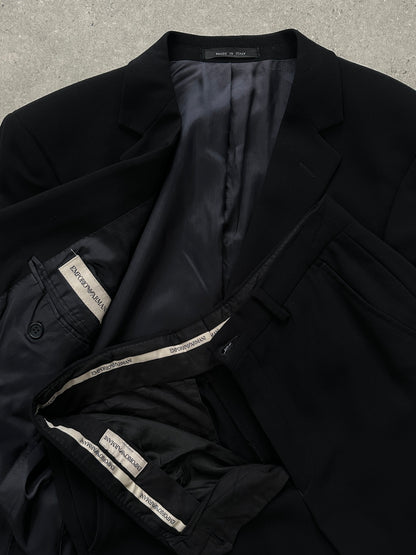 Emporio Armani 1990s Pure Wool Single Breasted Suit - 36R/W28