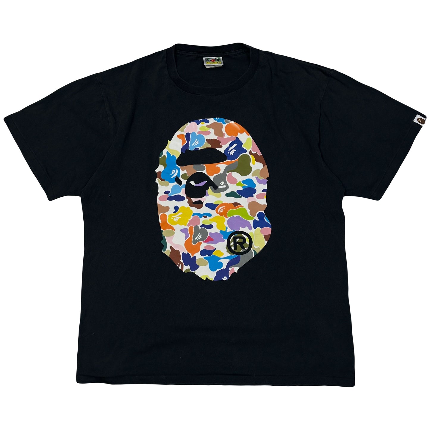 Bape Camo Ape T-Shirt In Black ( XL )