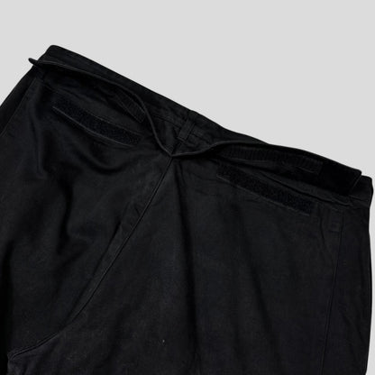 Prada Sport 1999 Baggy Carpenter Velcro Fly Trousers - IT52 | Default Title, Black