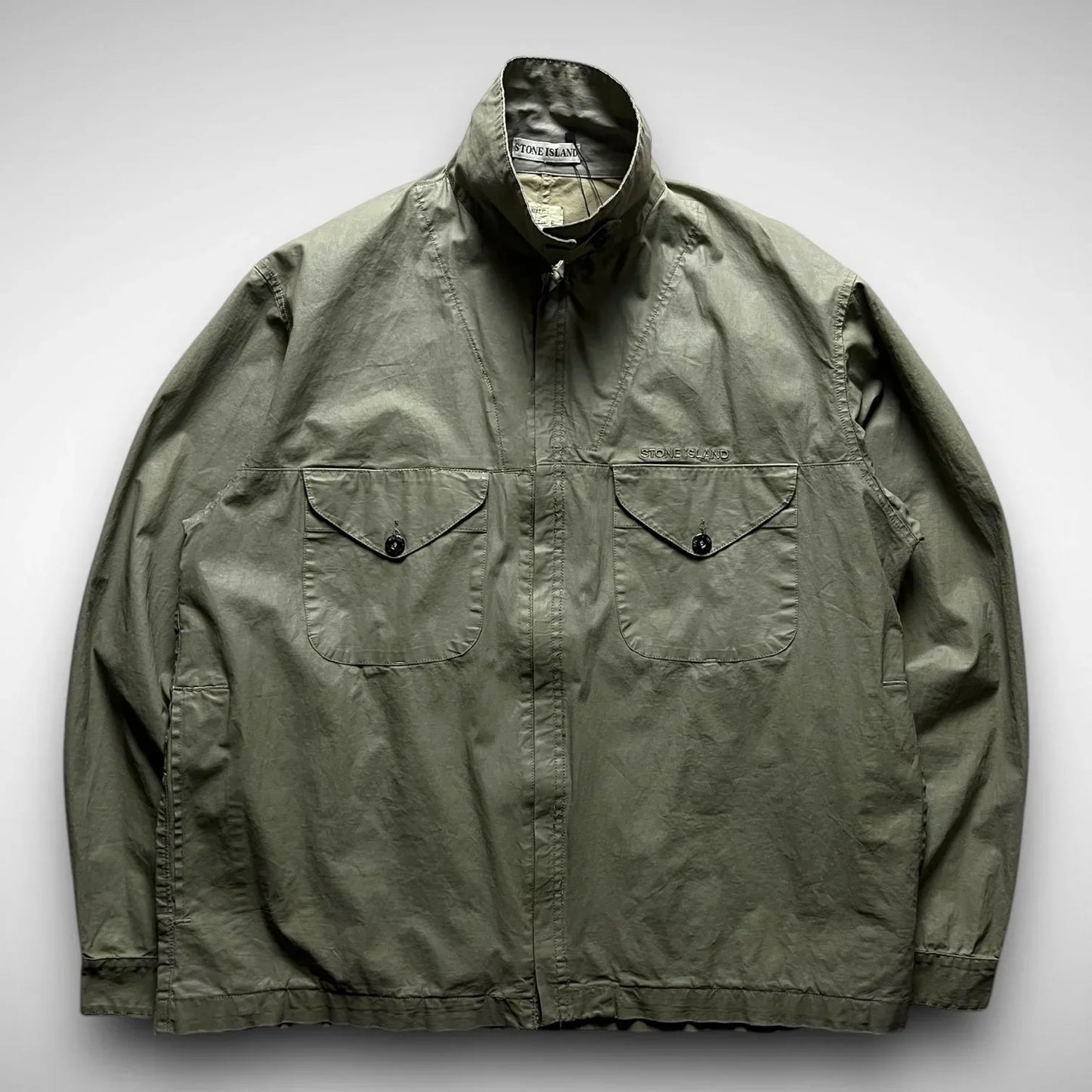 Stone Island Waxed Cotton Overshirt (SS2000)