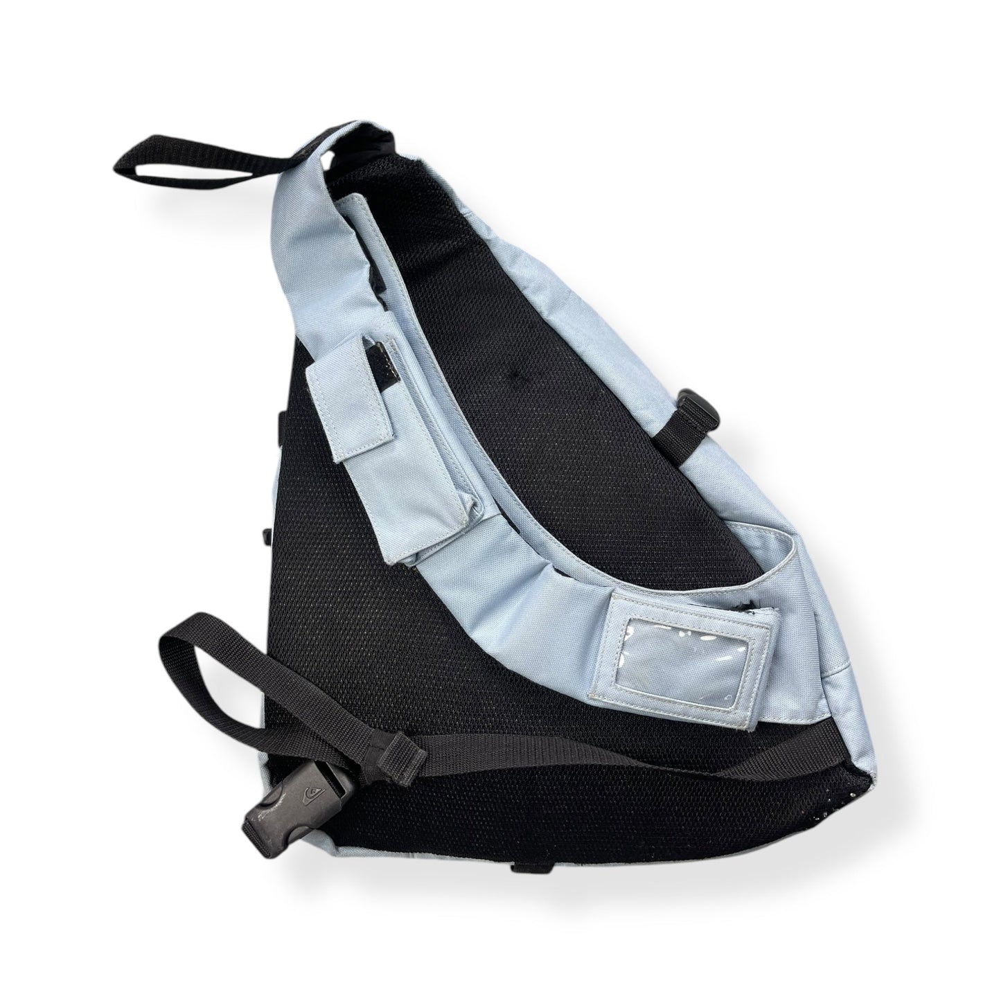 2000's Quiksilver Baby Blue Sling Bag | O/S, Multicoloured