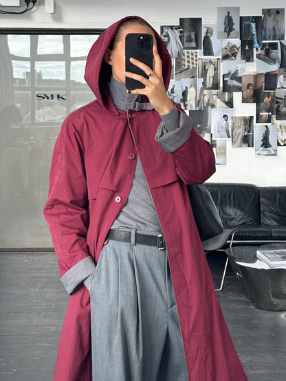 London Fog 1980s Double Breasted Trench Coat - M