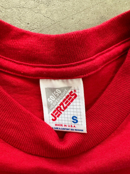 1990's I've Been To Hell and Back T-Shirt - S | Small, Red