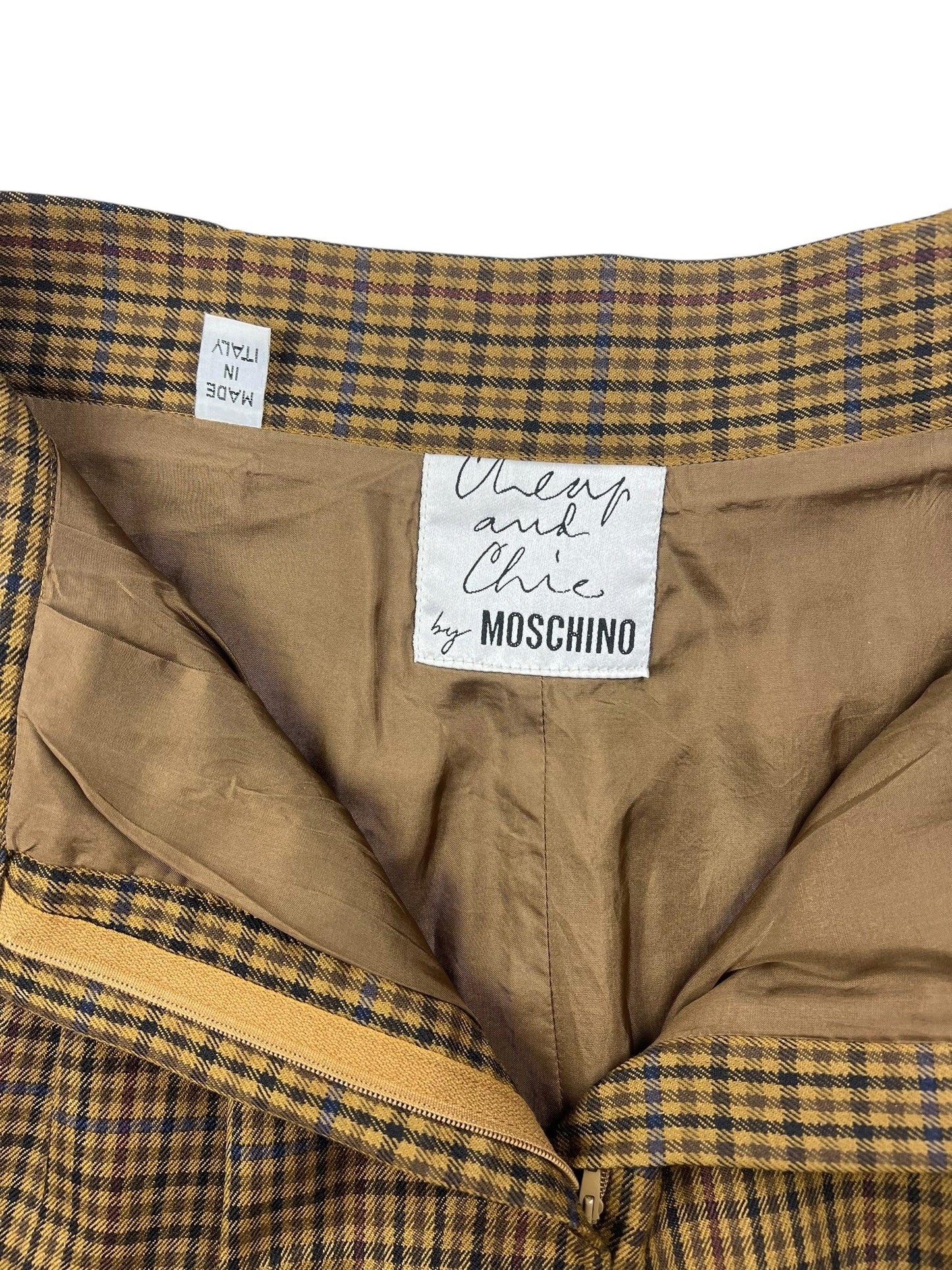 Moschino 1990s Cheap and Chic maxi skirt