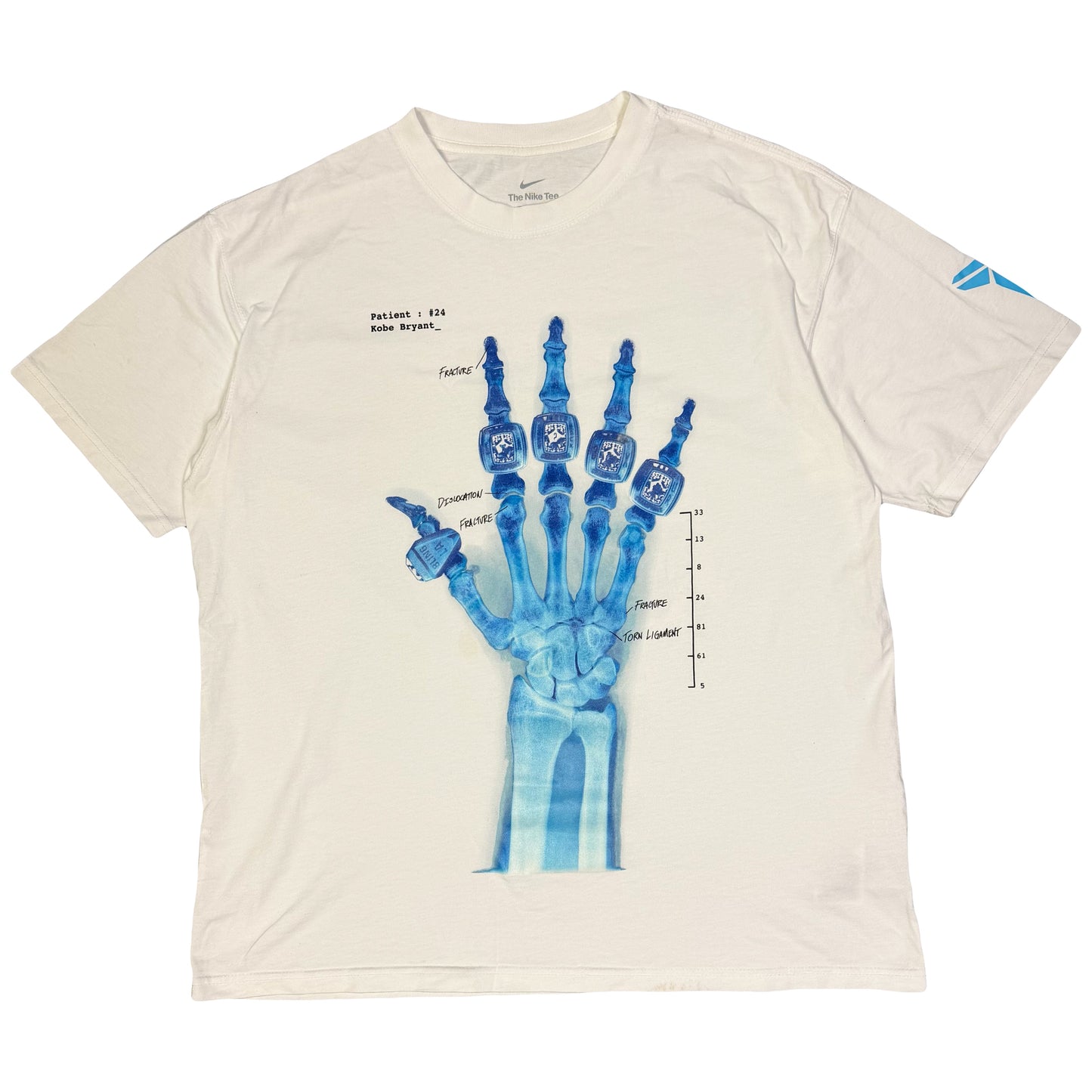 Nike Kobe X-Ray T-Shirt In White (L) | Large, White