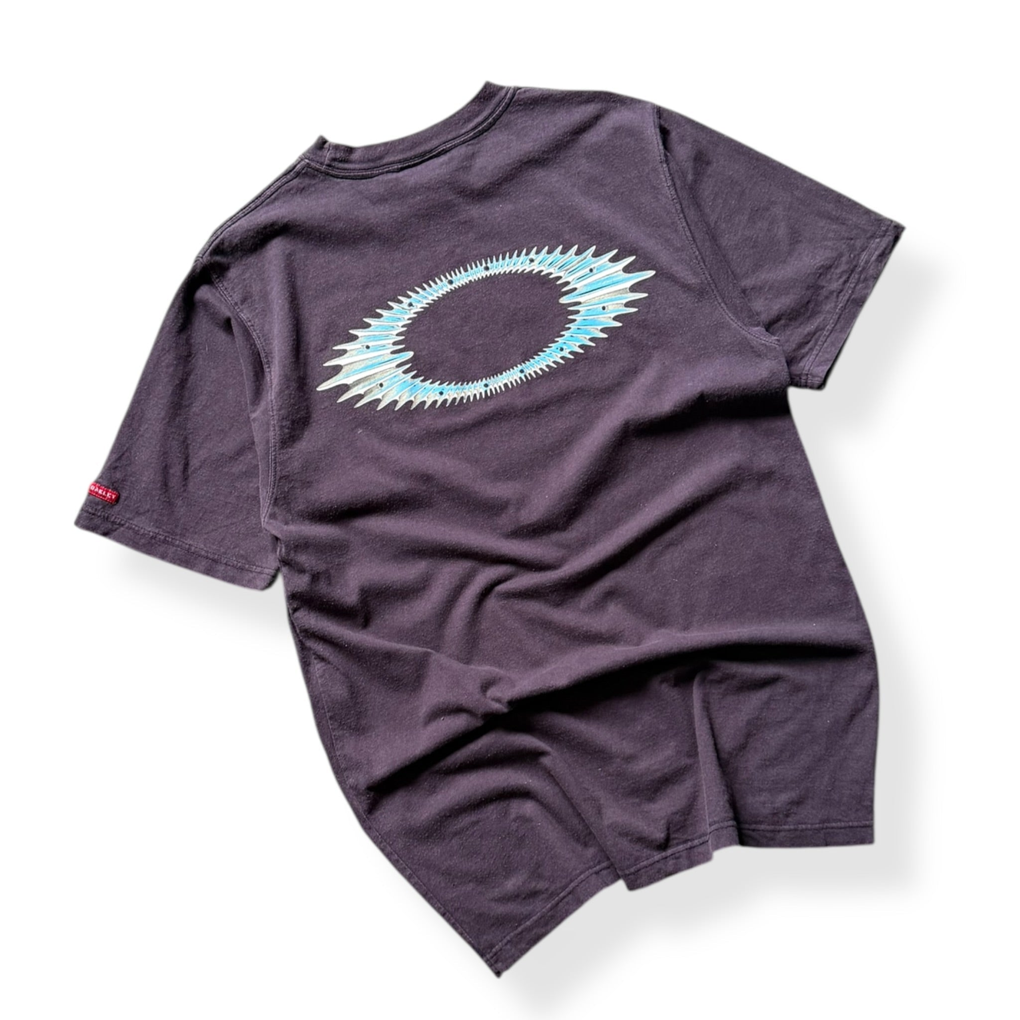 Vintage 2000's Oakley Ice Metal Logo T-Shirt (M) | Default Title