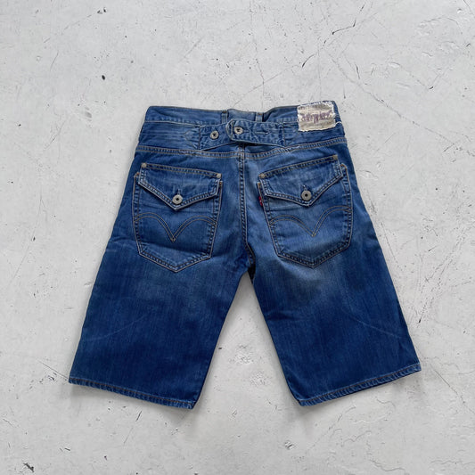 vintage 503 levis buckle back jean shorts | Blue, Blue