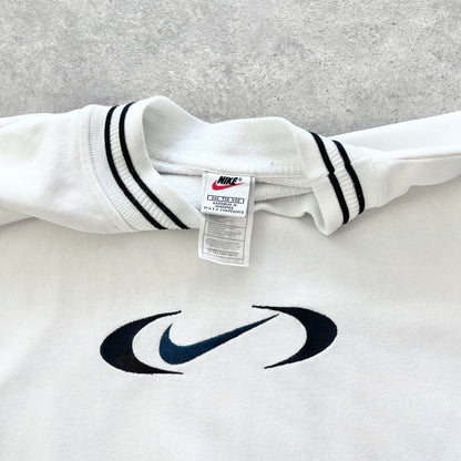 Nike RARE 1990s heavyweight embroidered sweatshirt (XXL)