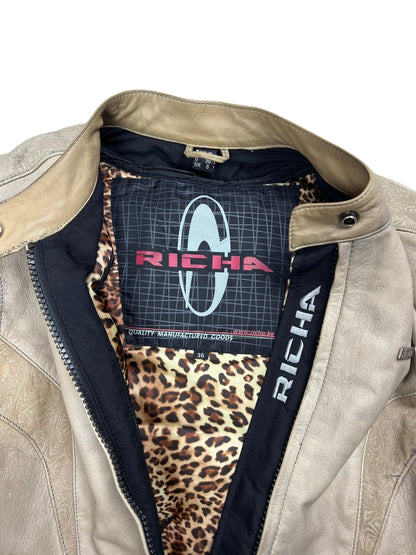 Richa 1990s leather biker jacket