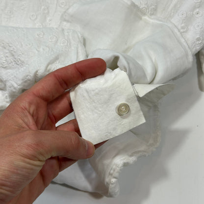 Comme Des Garçons Tricot Reversible Broderie Floral Shirt - S