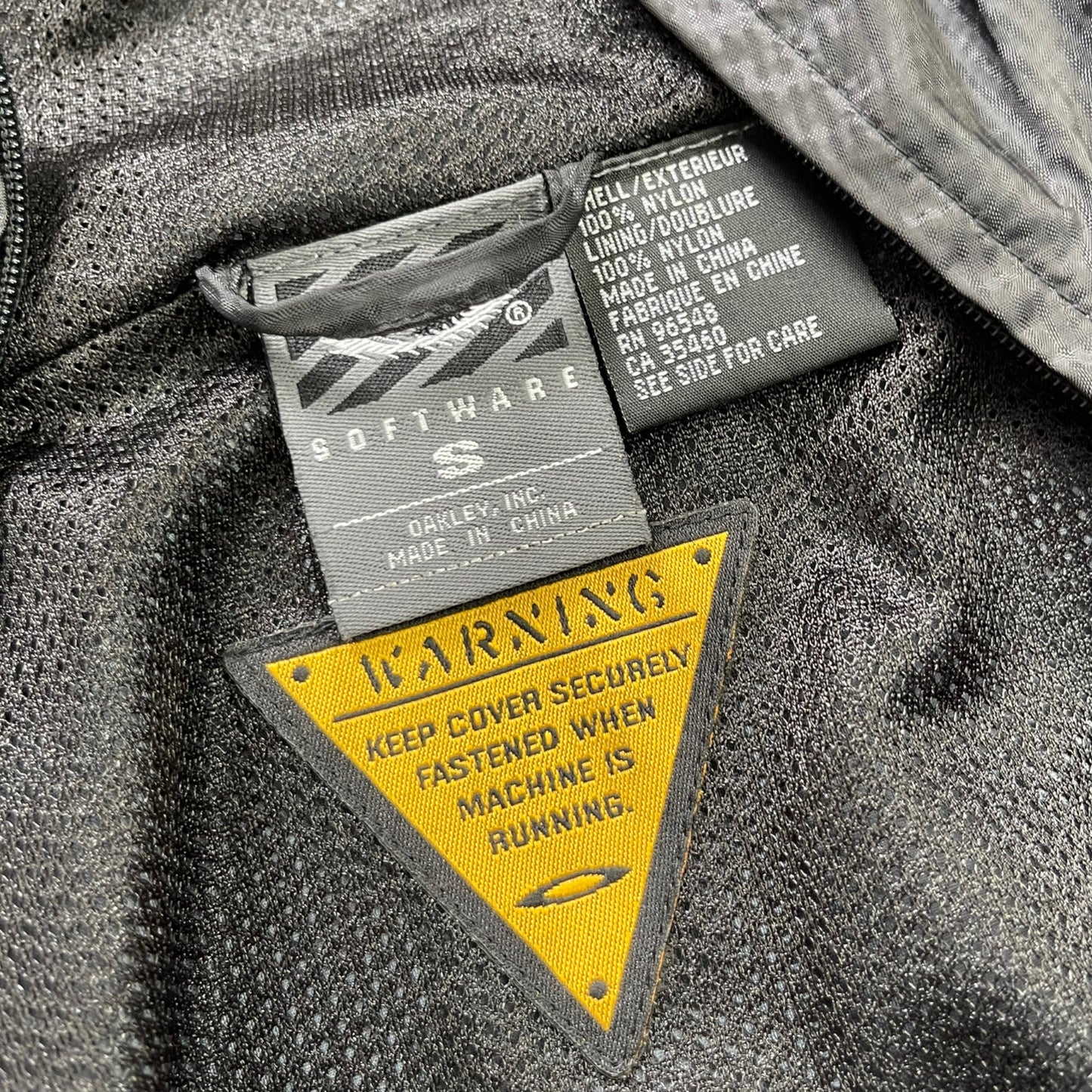 2000's Oakley Software Nylon Dual Zip Jacket (M) | Default Title, Black