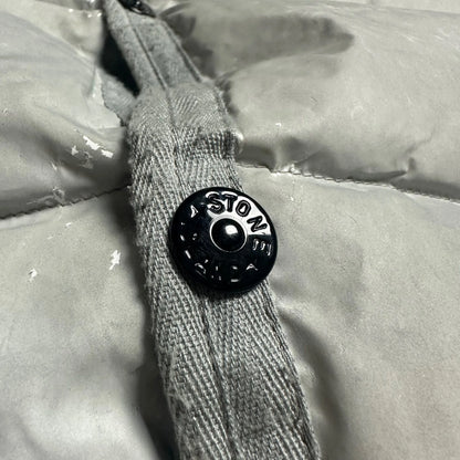 A/W 1993 Chrome Silver Goose Down Reflective Gilet