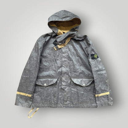 Stone Island SS/02 Laminated Webbing Jacket M | O/S, Grey