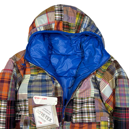 Supreme Madras Reversible Down Puffer Jacket ( XL )