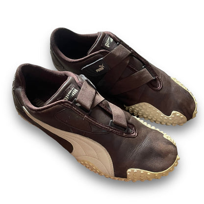 2003 Puma Mostro Leather Brown/Cream (UK8) | Default Title, Brown
