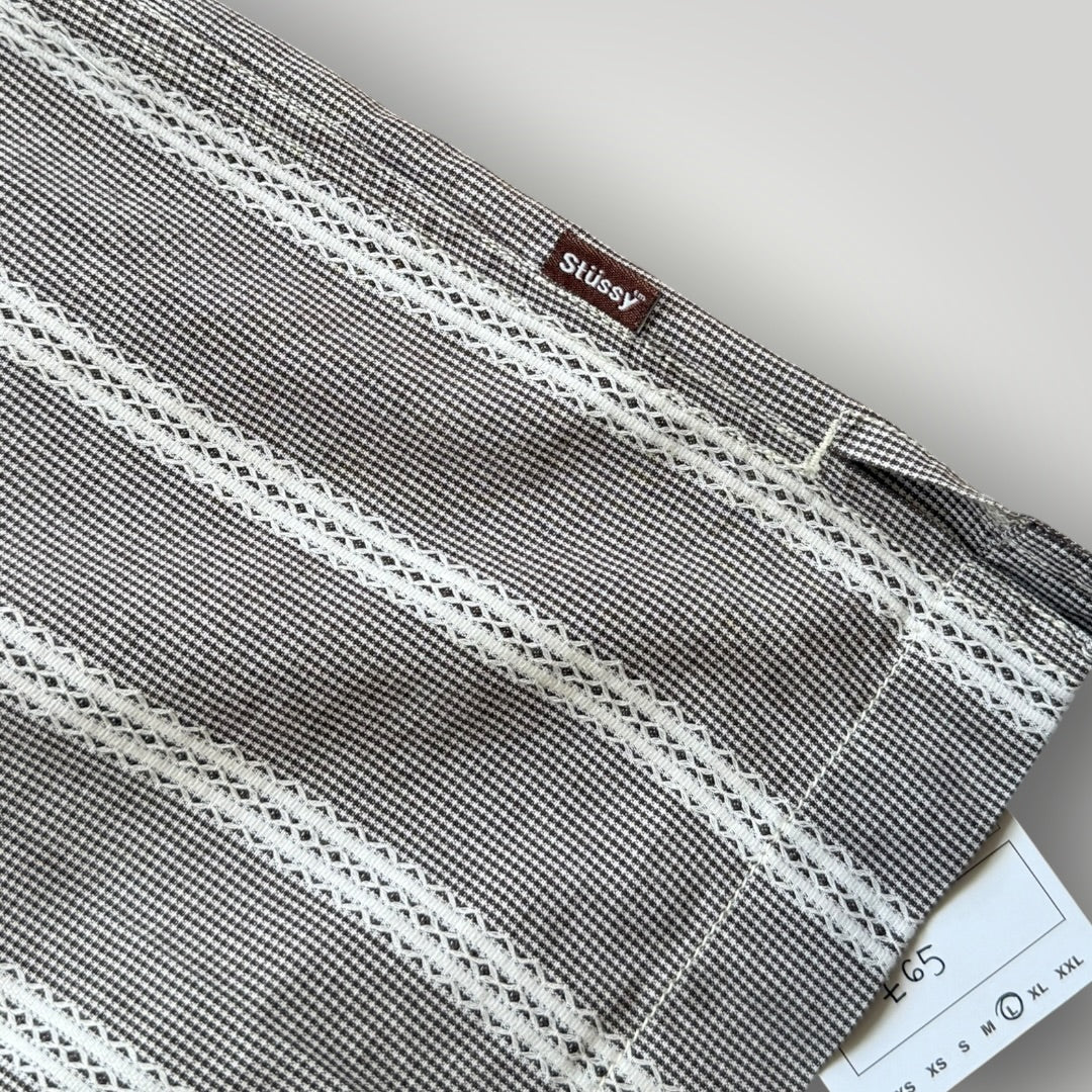 2000's Stüssy Utility Shirt L | O/S, Grey