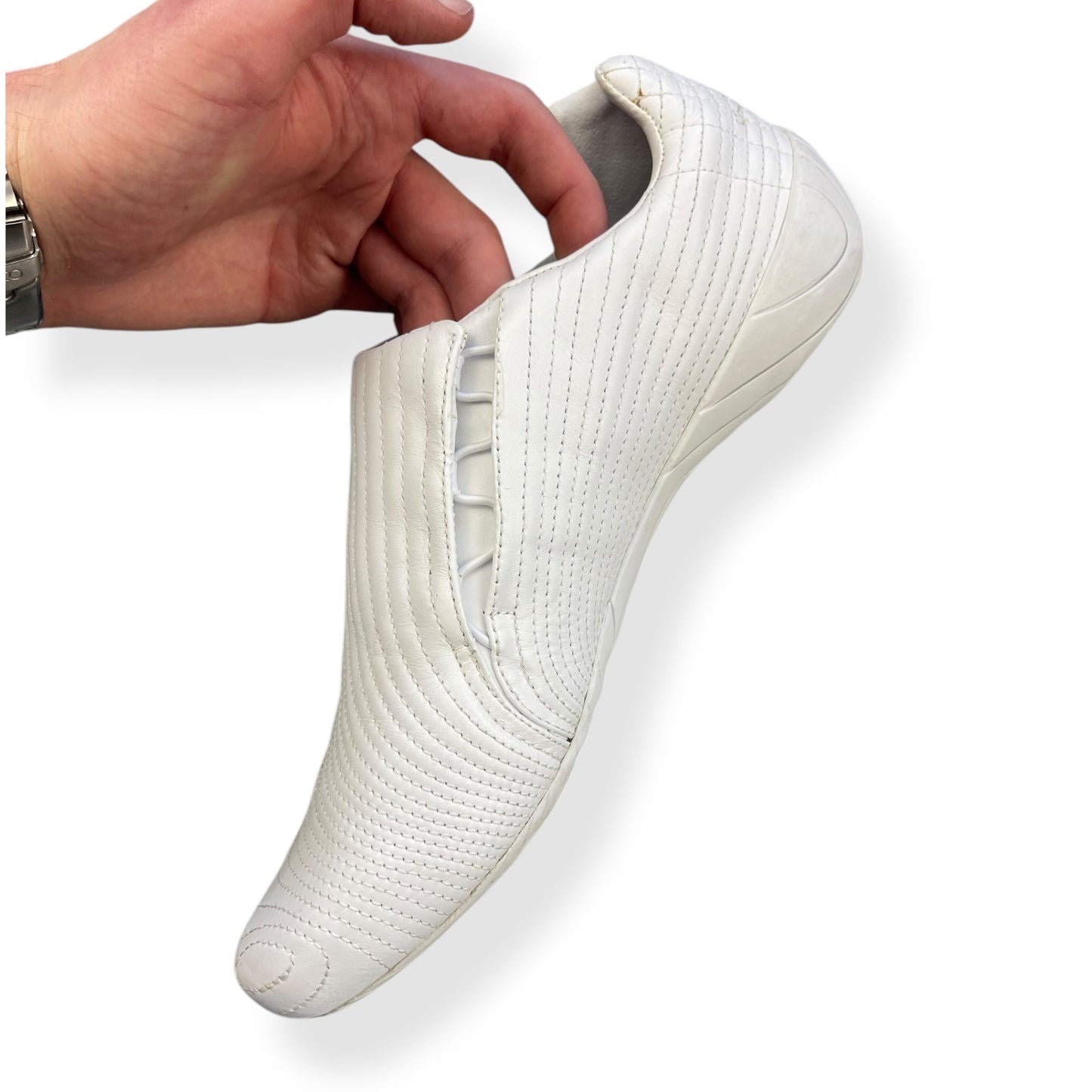 2000's Puma Sokuto White/Gold (UK8) | Default Title, Gold