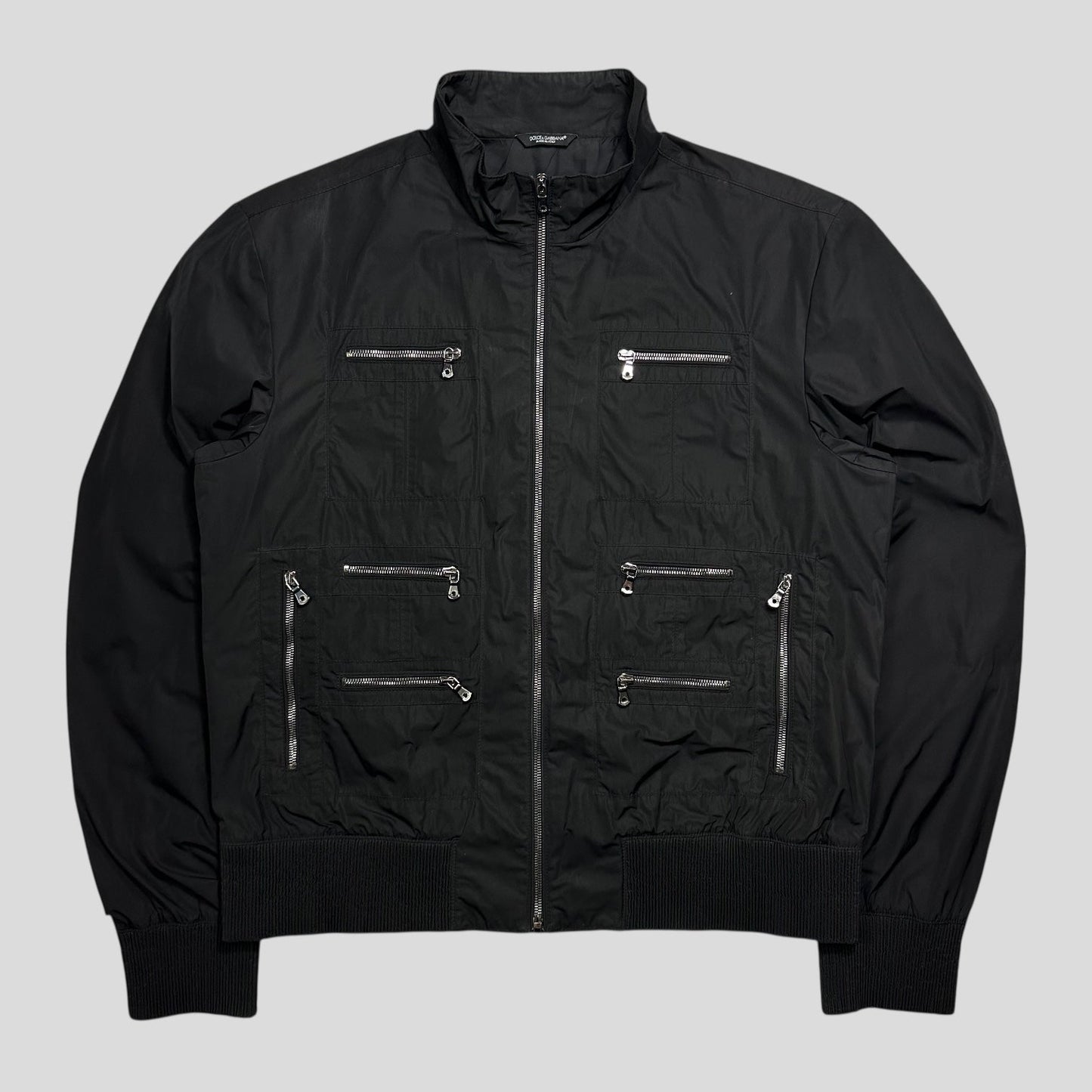 Dolce & Gabbana 00’s Multipocket Nylon Cargo Bomber Jacket - IT58 (XL/XXL)