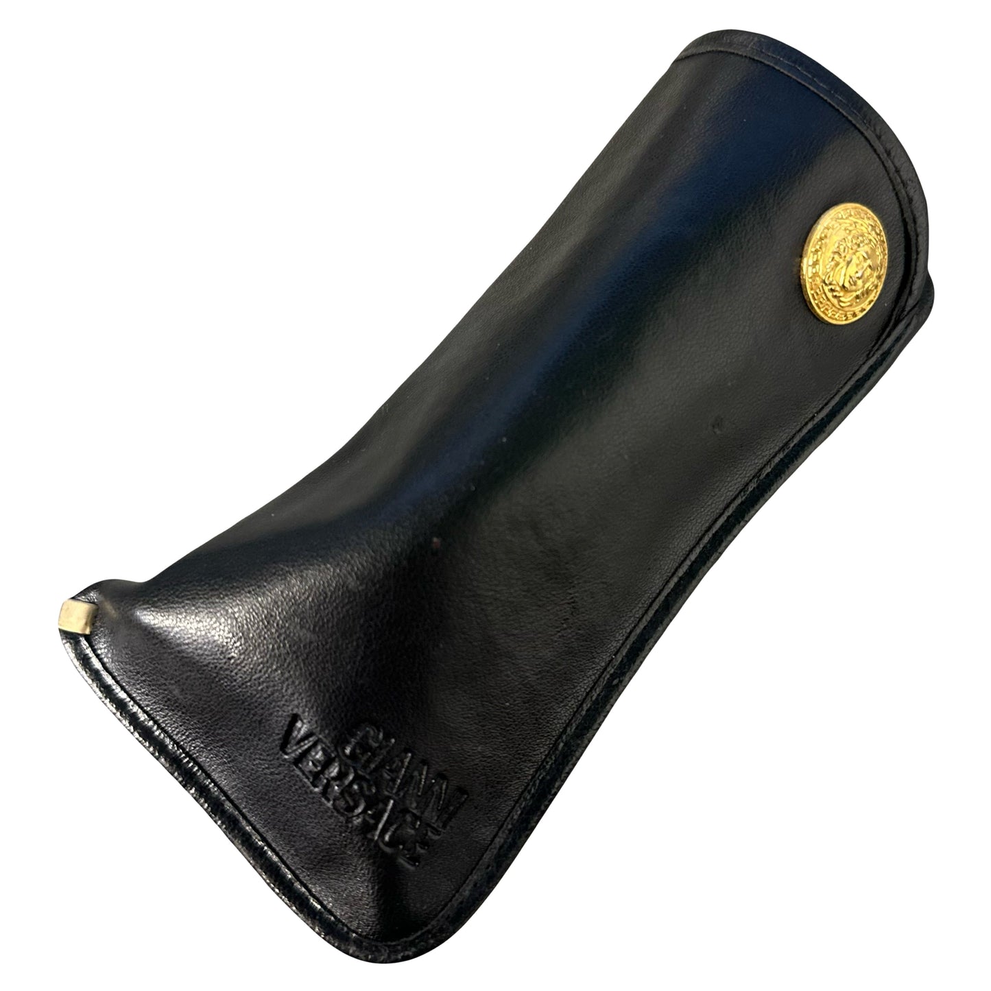 Versace 90s Medusa Head Sunglasses In Black