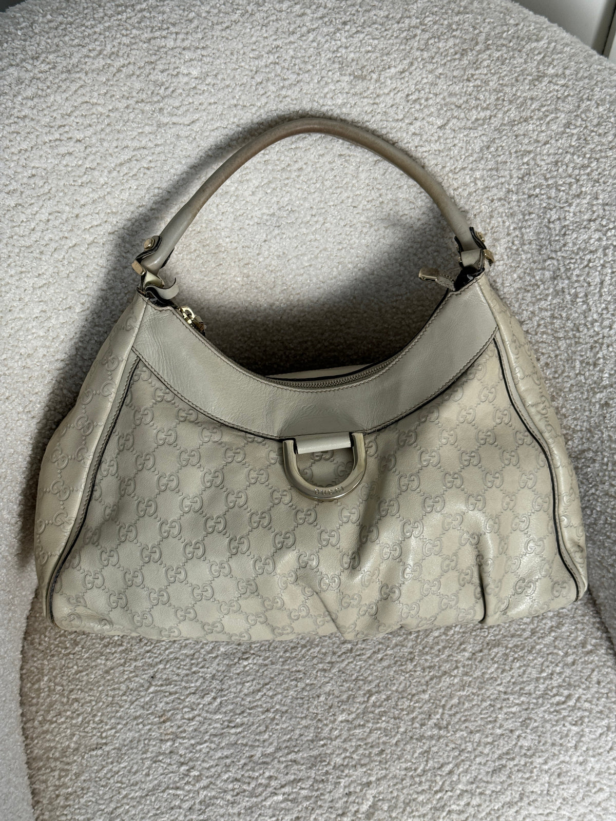 2000s Gucci Guccissima Large D-Ring Shoulder Bag | O/S, Multicoloured