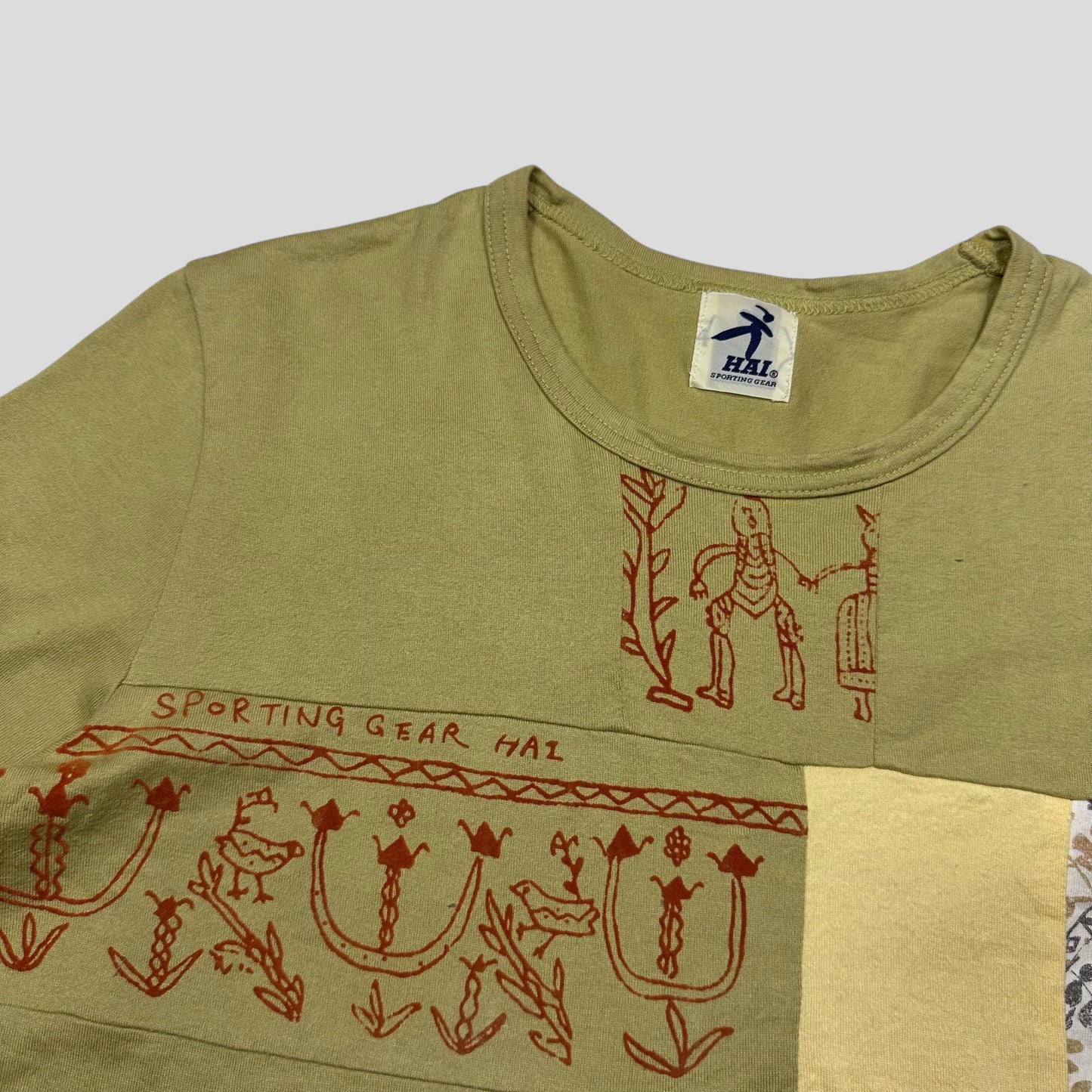 Hai Sporting by Issey Miyake 90’s Reconstructed Patchwork T-shirt - S