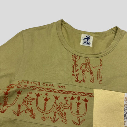 Hai Sporting by Issey Miyake 90’s Reconstructed Patchwork T-shirt - S