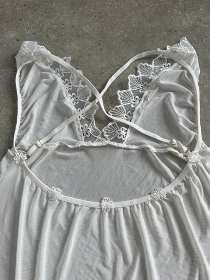 Vintage 2000s Lace Top - M/L