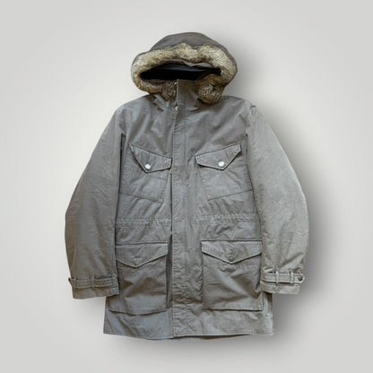 C.P. Company AW/04 Hemp Cotton Coyote Fur 3 in 1 Parka Coat 50