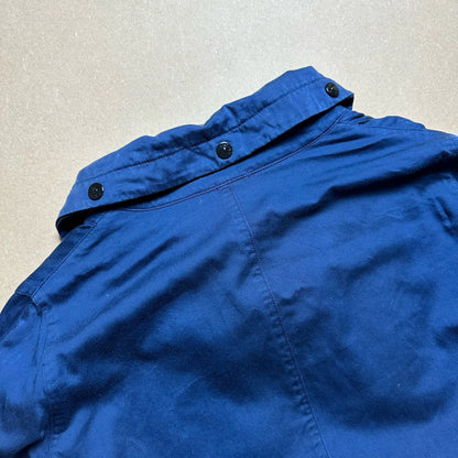 A/W 1996 Egyptian Blue Raso Gommato Dual Layer Coach Jacket