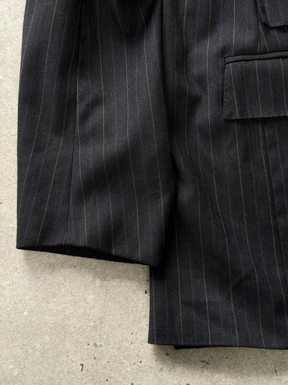 Ralph Lauren Polo 2000s Pure Wool Stripe Blazer – L/XL
