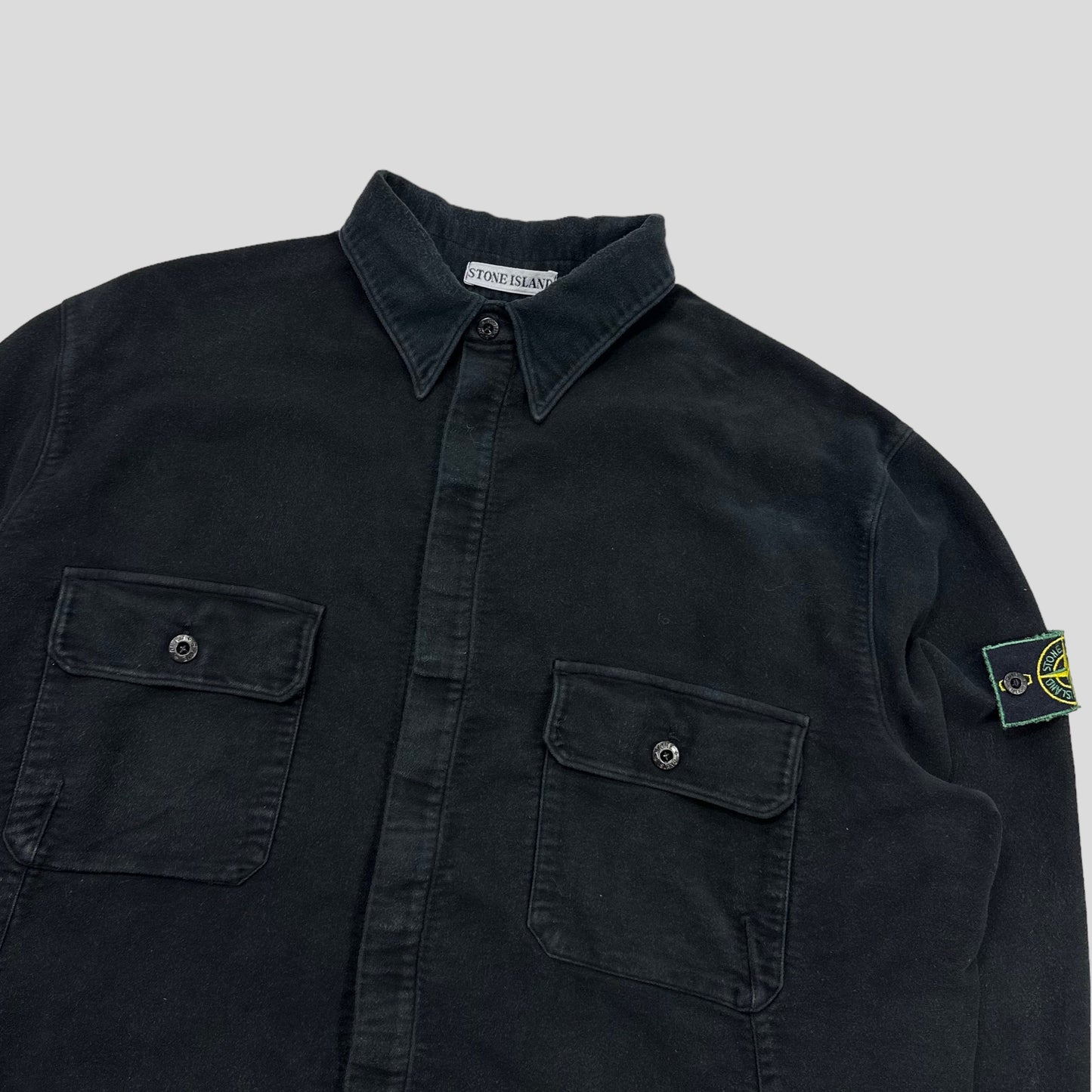 Stone Island AW98 Moleskin Double Pocket Overshirt - XXL