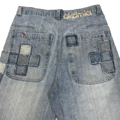 Akademiks Jorts In Blue ( W32 ) - Known Source