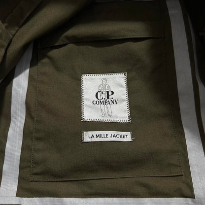 CP Company Khaki Ventile Goggle Jacket