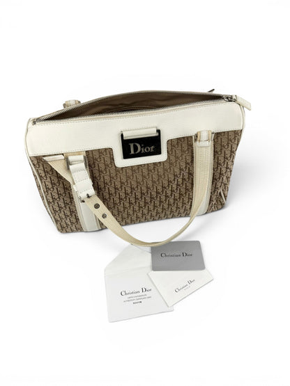 Vintage 2006 Christian Dior Monogram Street Chic Boston Handbag | O/S, Multicoloured