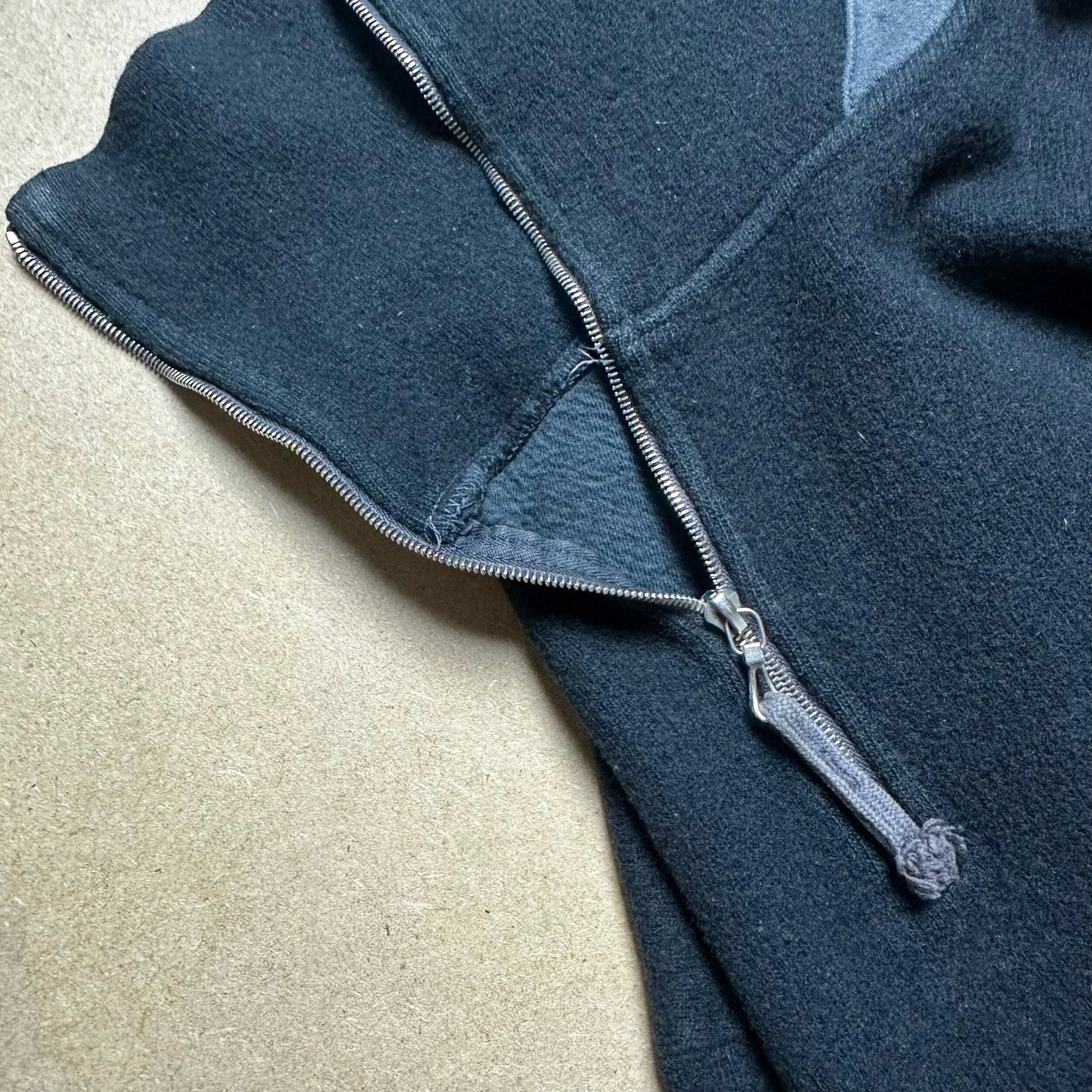 A/W1994 Black 1/4 Zip Fleece