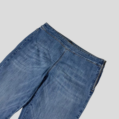Prada Milano 2018 Logo Tab Lyocell Stretchy Skinny Jeans - 27-29 | Default Title, Black