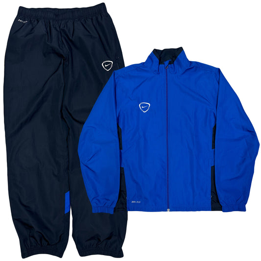 Nike 2000s Tracksuit In Blue & Black ( M )