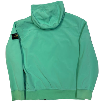 Stone Island Soft Shell Jacket In Green ( 3XL )