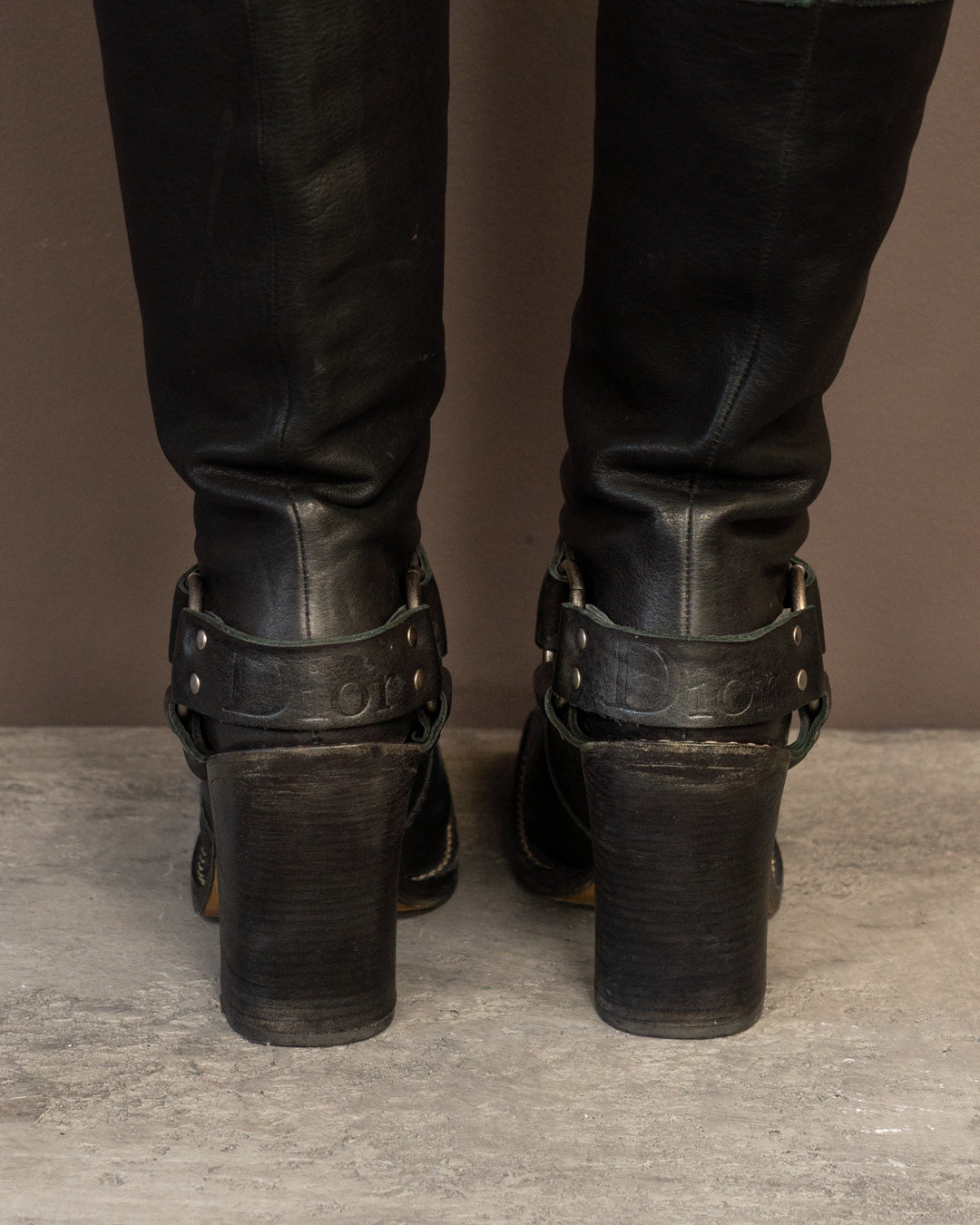 GALLIANO FOR DIOR F/W 2006 BOOTS (EU 39) | DEFAULT TITLE, Black
